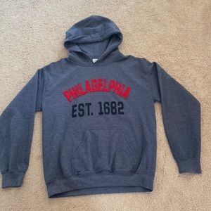 Blue Philadelphia hoodie
